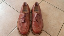 braune 40er Jahre Schuhe mit tollen Details