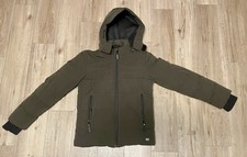 Winterjacke für Jungen, Dunkelgrün ,Cars Jeans Eltham 12 Y, abnehmbare Kapuze