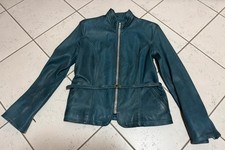 Neue  Italienische Lederjacke,Gr. 42 in grün,Fa. Douglas