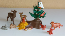 PLAYMOBIL WALD - WALDTIERE Fuchs Reh Eule Hase Igel Eichhörnchen