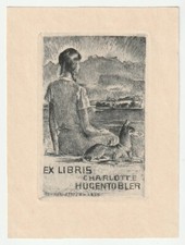Eduard stiefel exlibris für - stiefel:,