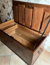 Alte Truhe Antik 1879