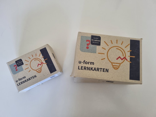 Form lernkarten berufe - u-form,