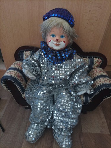 Clown puppe sammlerpuppe - clown,