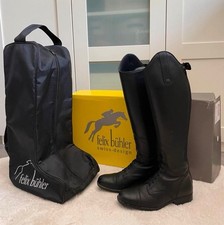 Lederreitstiefel, Gr. 40