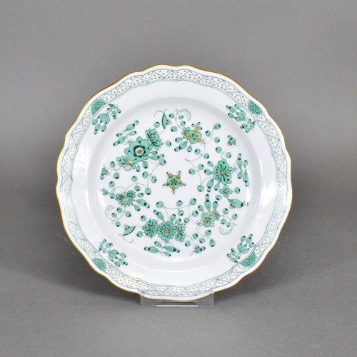 Meissen indisch grün - , teller