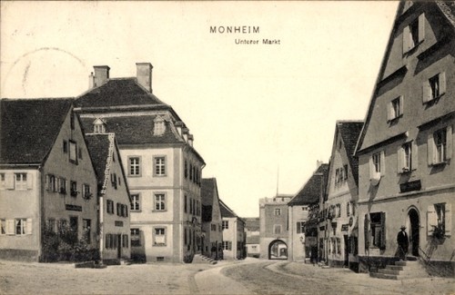 Monheim schwaben - ak, in