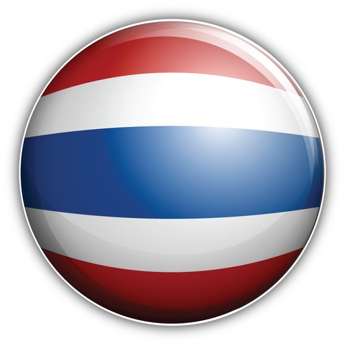 Autoaufkleber thailand flagge - autoaufkleber,
