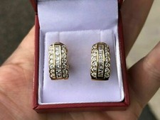 18K Gelb Vergoldet Halber