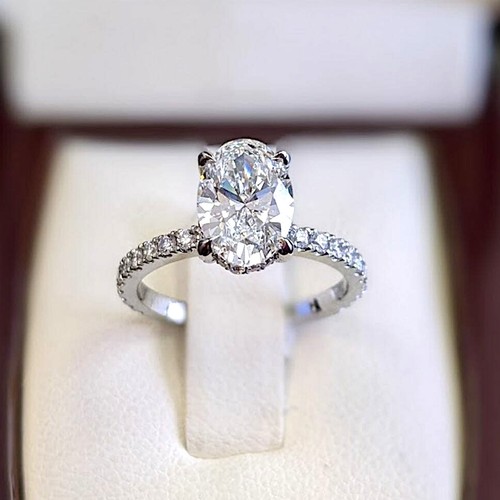 Ovalschliff diamant - 3,55, ct
