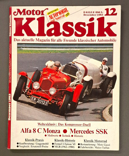 Motor klassik 1985 alfa - motor, 12/1985,