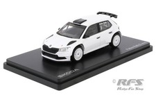 Skoda Fabia RS Rally2 Rallye Plain Body Asphalt Tarmac Version 1:43 Abrex 606E