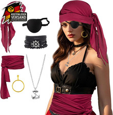 Piratenkostüm Zubehör Set
