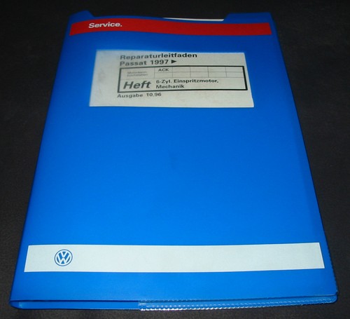 Werkstatthandbuch passat b5 - vw,