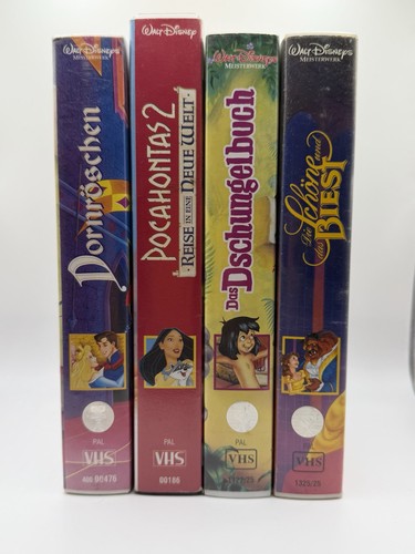 Walt disney vhs - walt,