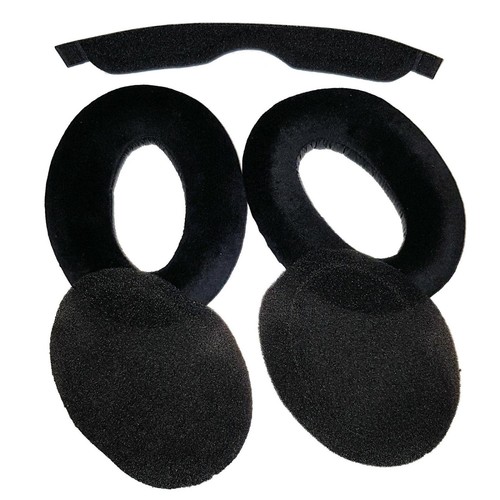 Velour ohrpolster kopfband - velour,