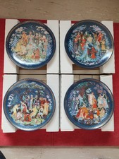 4 x russische Sammelteller