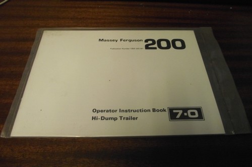 Neu massey ferguson 200 - massey,