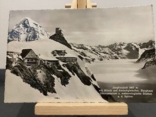 Vintage Postkarte Jungfraujoch