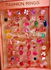 50 Ringe Kinderringe Ringe