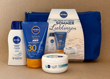 NIVEA Set - Soft Creme - Duschcreme - Sonnencreme to go - jeweils 50ml
