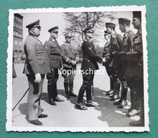 Foto - Soldaten verschiedene Uniformen - Ärmelabzeichen - WKII