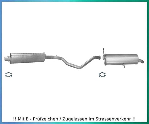 Auspuffanlage peugeot 307 - peugeot,