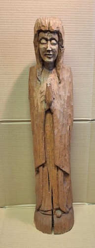 Heilige barbara aus - heilige, eichenholz