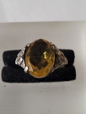 Silber  antiker Art-Deco  Ring