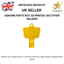 Gas Elektrikzähler Allzweckkasten Schrank Dreieckschlüssel Meterschlüssel Meterschlüssel 1PK