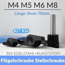 Flügelschrauben mit