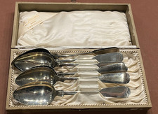 Antik 6er Set Suppenlöffel