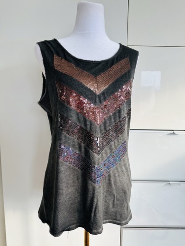 Rich royal glitzer tanktop - rich,