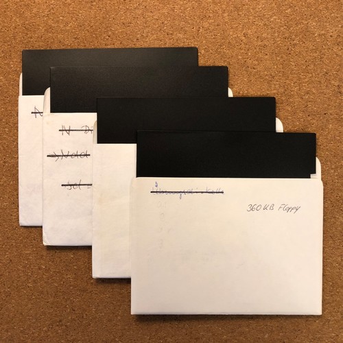 Disketten floppy - 4x,