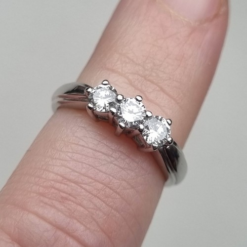 Ring gepunzt 950 platin - 950,