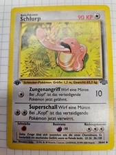 Pokémonkarte Schlurp 38/64 1
