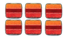 6 X Heckleuchte 16-LED Leuchte