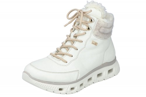 Rieker tex damen boots weiß - boots,