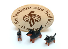 Reifentiere Dackelfamilie in