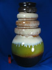 70´s SCHEURICH "WIEN" KERAMIK VASE DESIGN 269-53 in a rare glaze variation