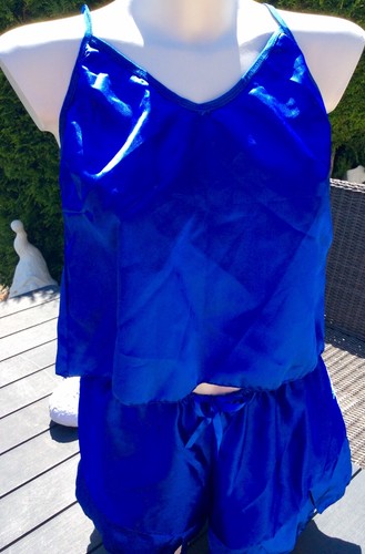 Sexy royal blauer satin - royal-blauer,