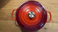 Le Creuset Bräter Mit Deckel 28 Cm Kirschrot