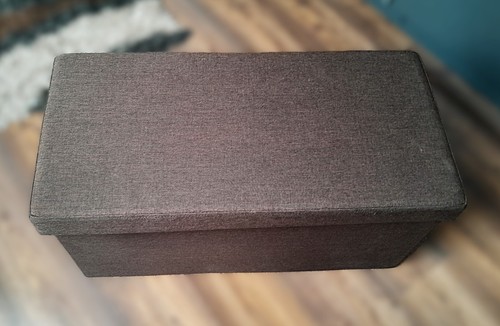 Sitztruhe mit stauraum braun - mit,