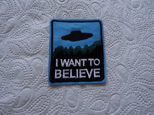 Want believe ufo patch - want,