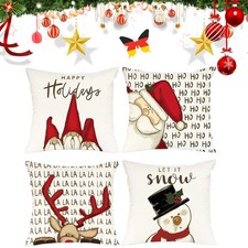 4er Set Kissenbezüge