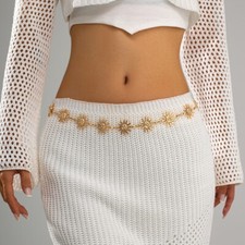 Bauch kette damen gold - in, gold.