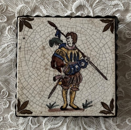 Vintage fliese soldat - vintage,