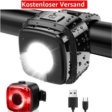 Fahrradleuchten Set, Beleuchtungssystem, LED Fahrradlichter