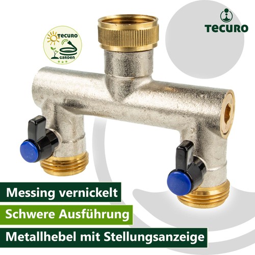Tecuro wege verteilerstück - 2-wege,