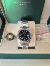 Rolex Datejust schwarzes Zifferblatt Herrenuhr - 126200